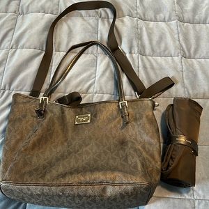 Micheal Kors Diaper Bag.